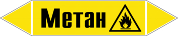 Маркировка трубопровода "метан" (пленка, 252х52 мм) - Маркировка трубопроводов - Маркировки трубопроводов "ГАЗ" - . Магазин Znakstend.ru